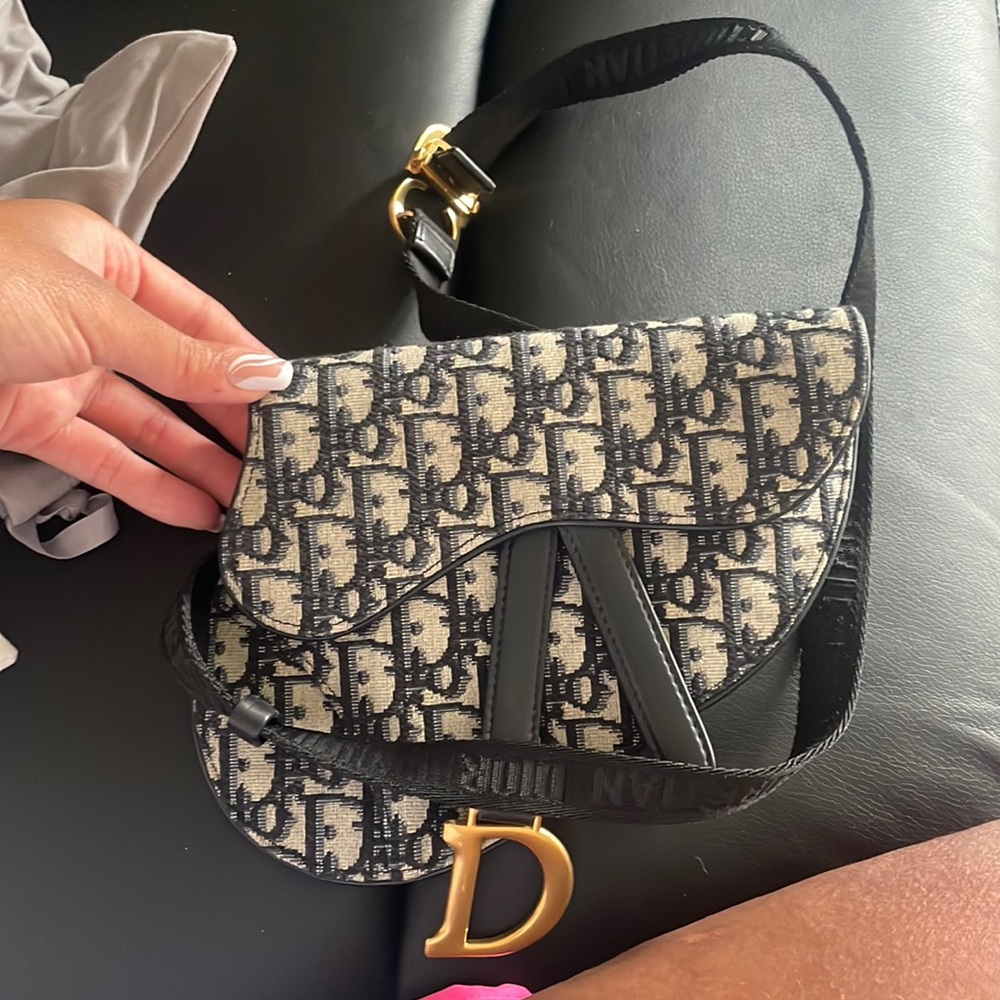 Dior saddle bag